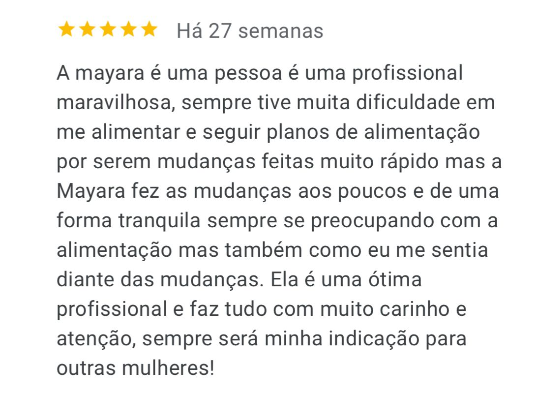 Depoimento: atendimento muito bom, nota 10, incentivo nas consultas